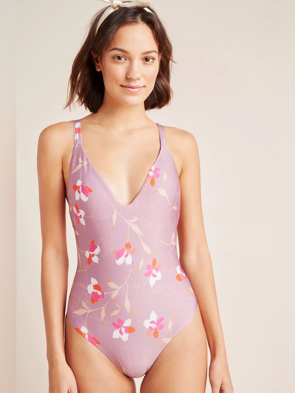 Tavik Claire Twist-Back One-Piece Swimsuit